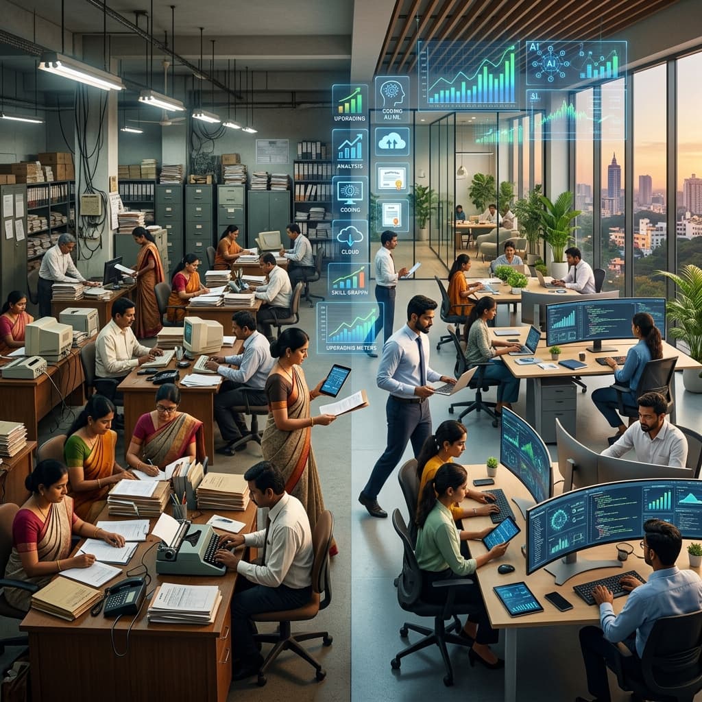 India's Workforce Is Being Rebuilt—Not Reduced